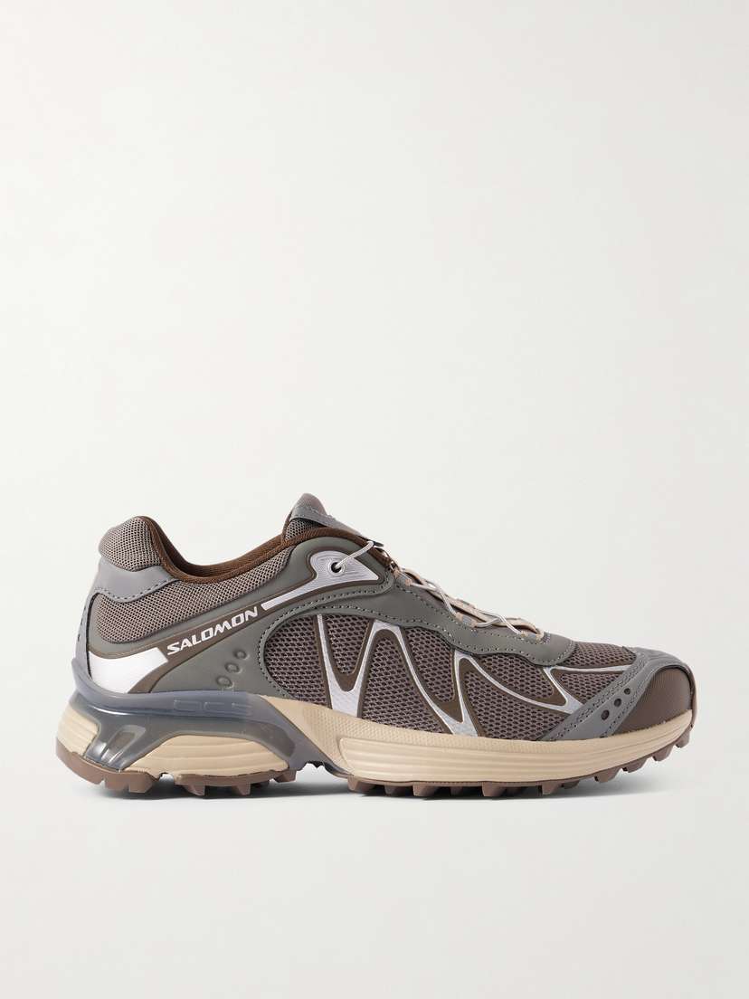 Salomon Xt-whisper Rubber-trimmed Mesh Sneakers