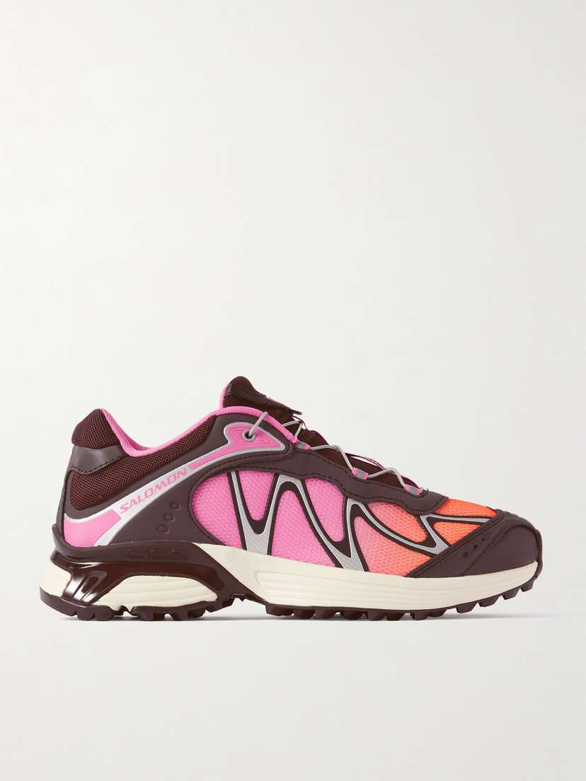 Salomon Xt-whisper Rubber-trimmed Mesh Sneakers