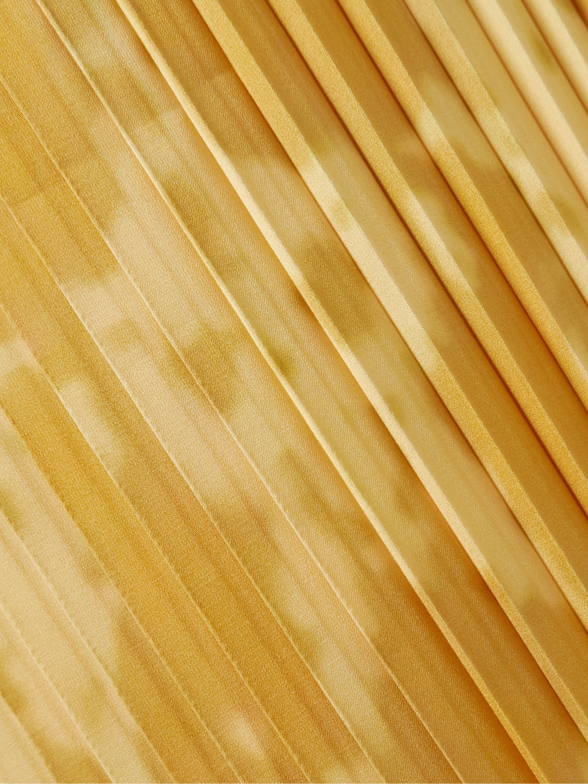 Dima Ayad Tie-dyed plissé-satin wide-leg pants thumbnail