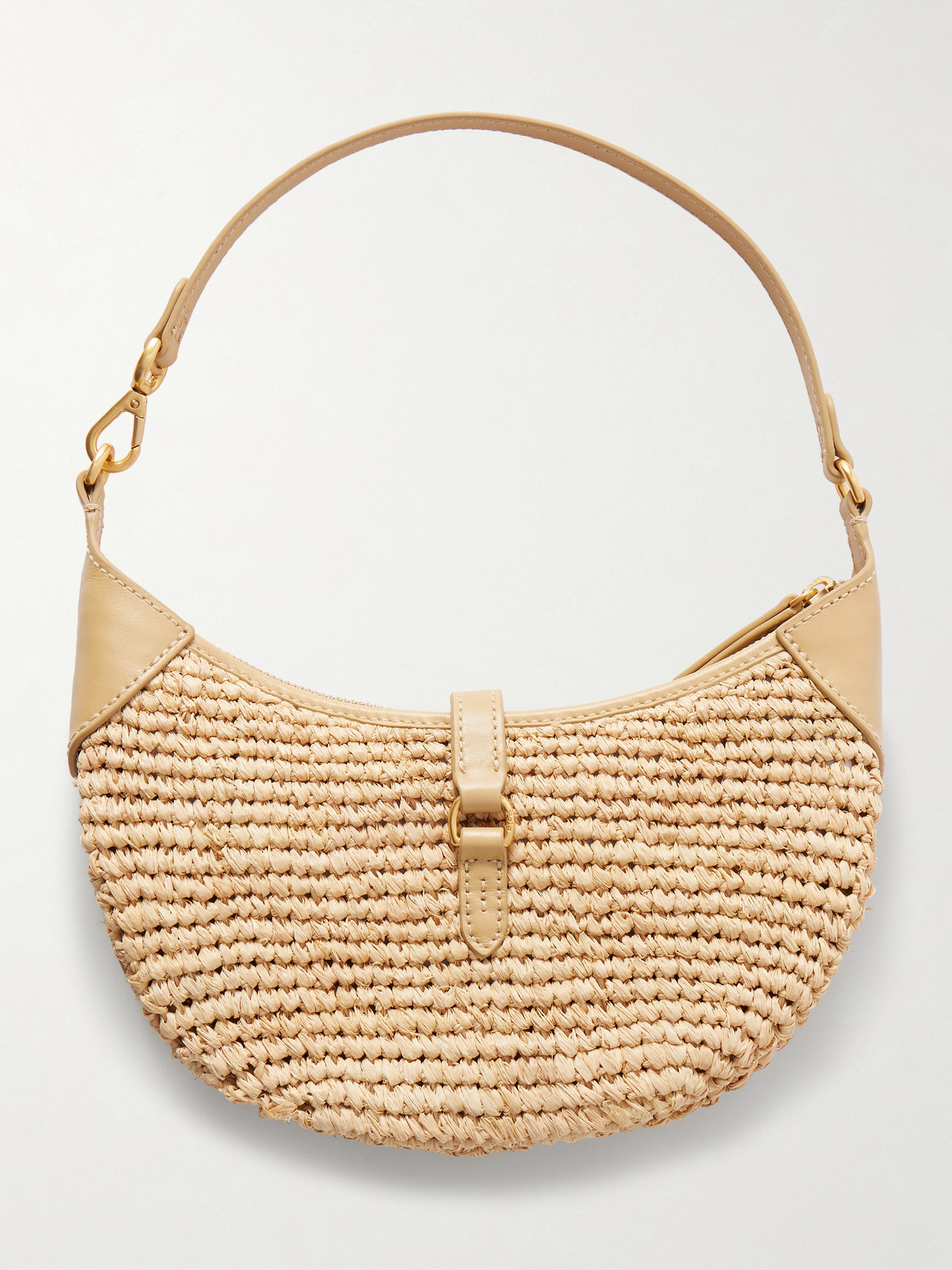 Polo Ralph Lauren Womens Natural Cashmere Polo Id Mini Raffia Shoulder Bag In Sand