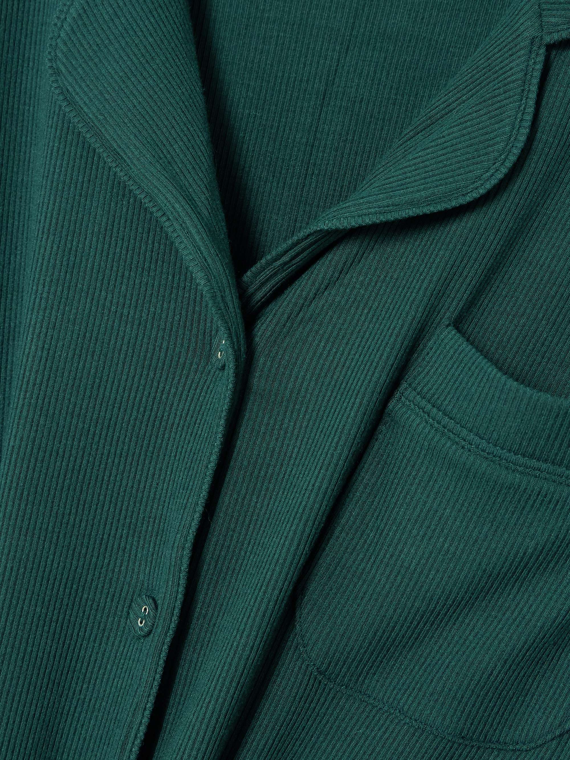 SKIMS Ribbed stretch-modal jersey lounge set - Heather Grey