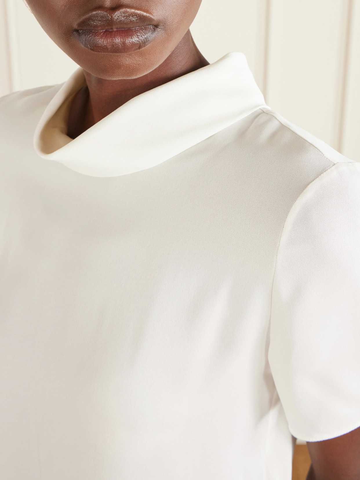 Garavani - Silk-Georgette Blouse