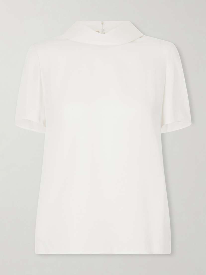 Valentino Garavani Silk-georgette Blouse