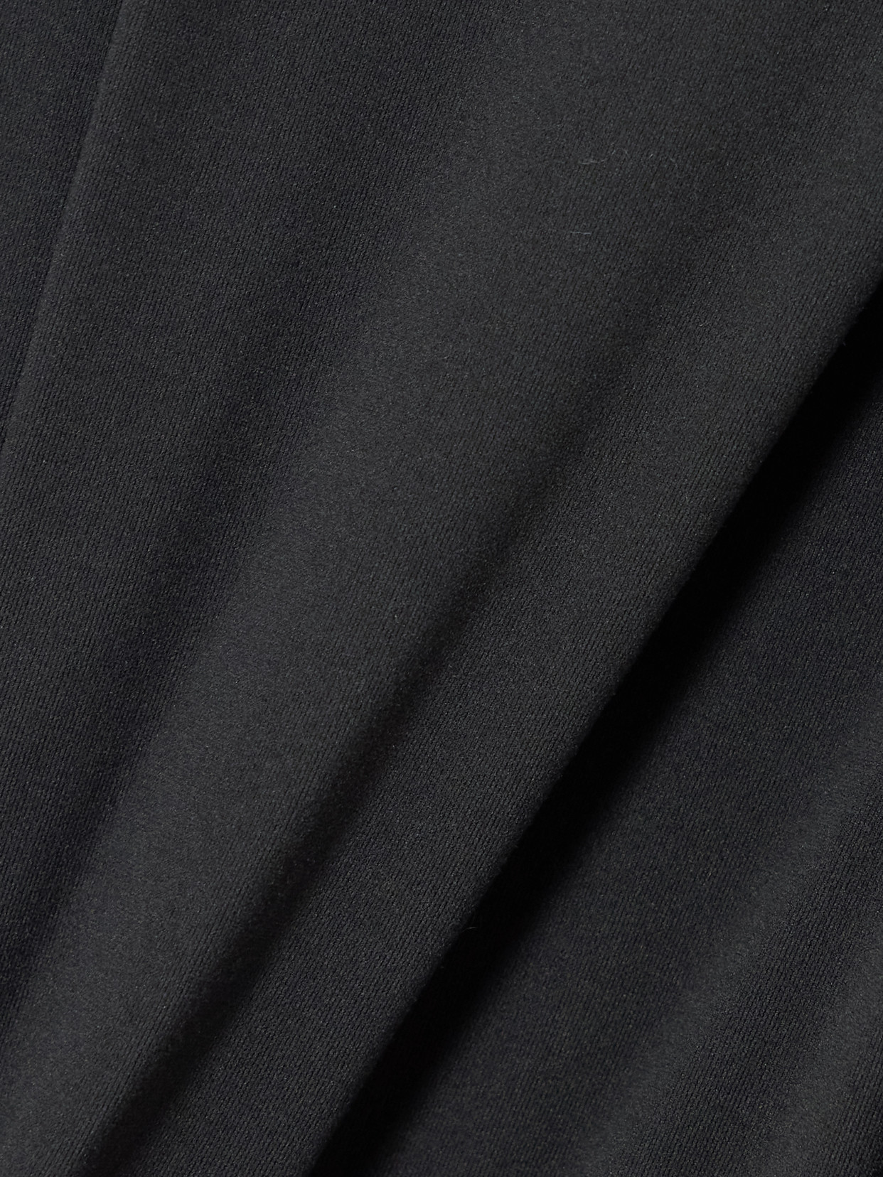 Skims Stretch-jersey Turtleneck Top In Black
