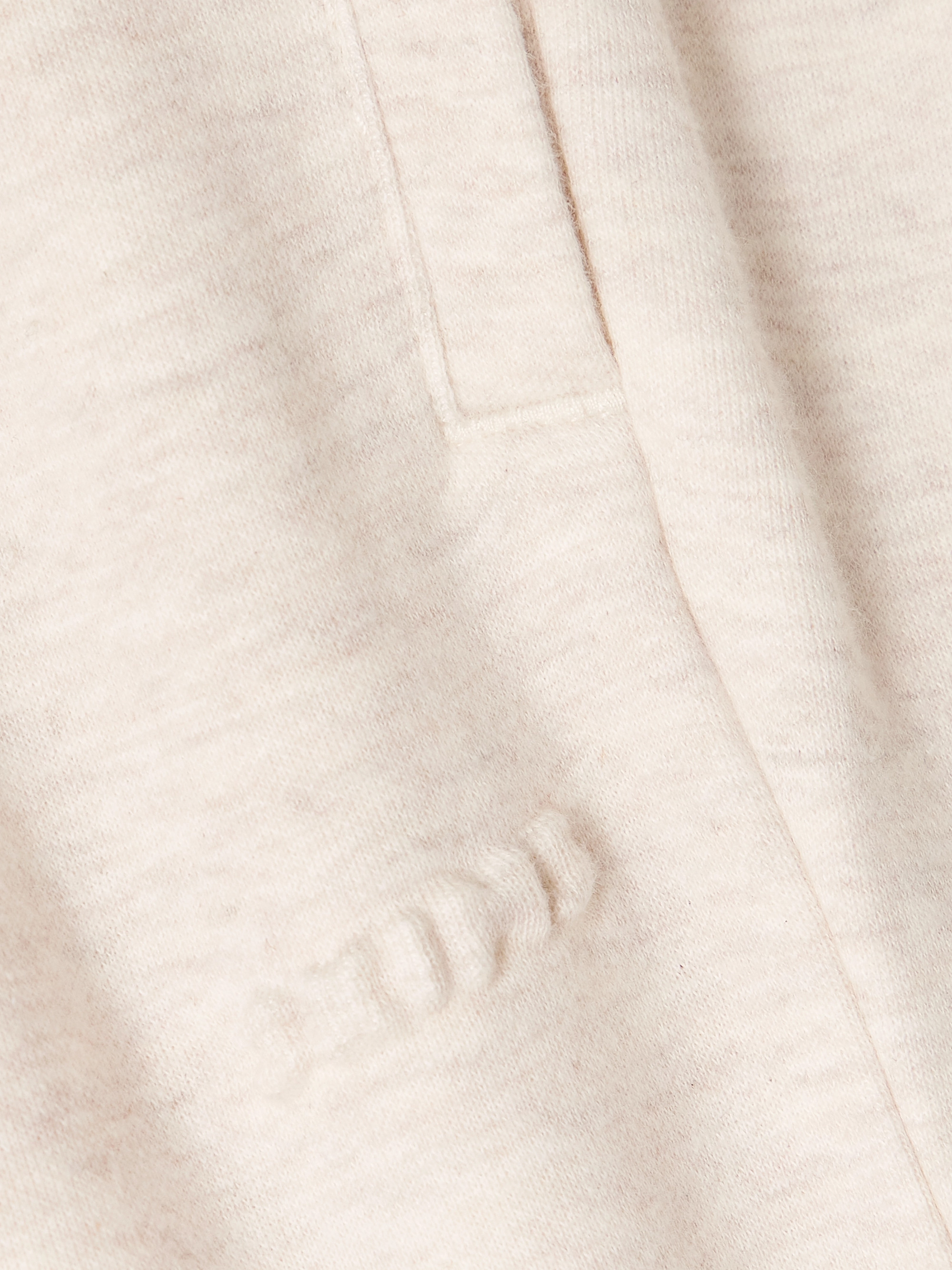 Skims Classic cotton-blend jersey straight-leg sweatpants - Oatmeal Heather