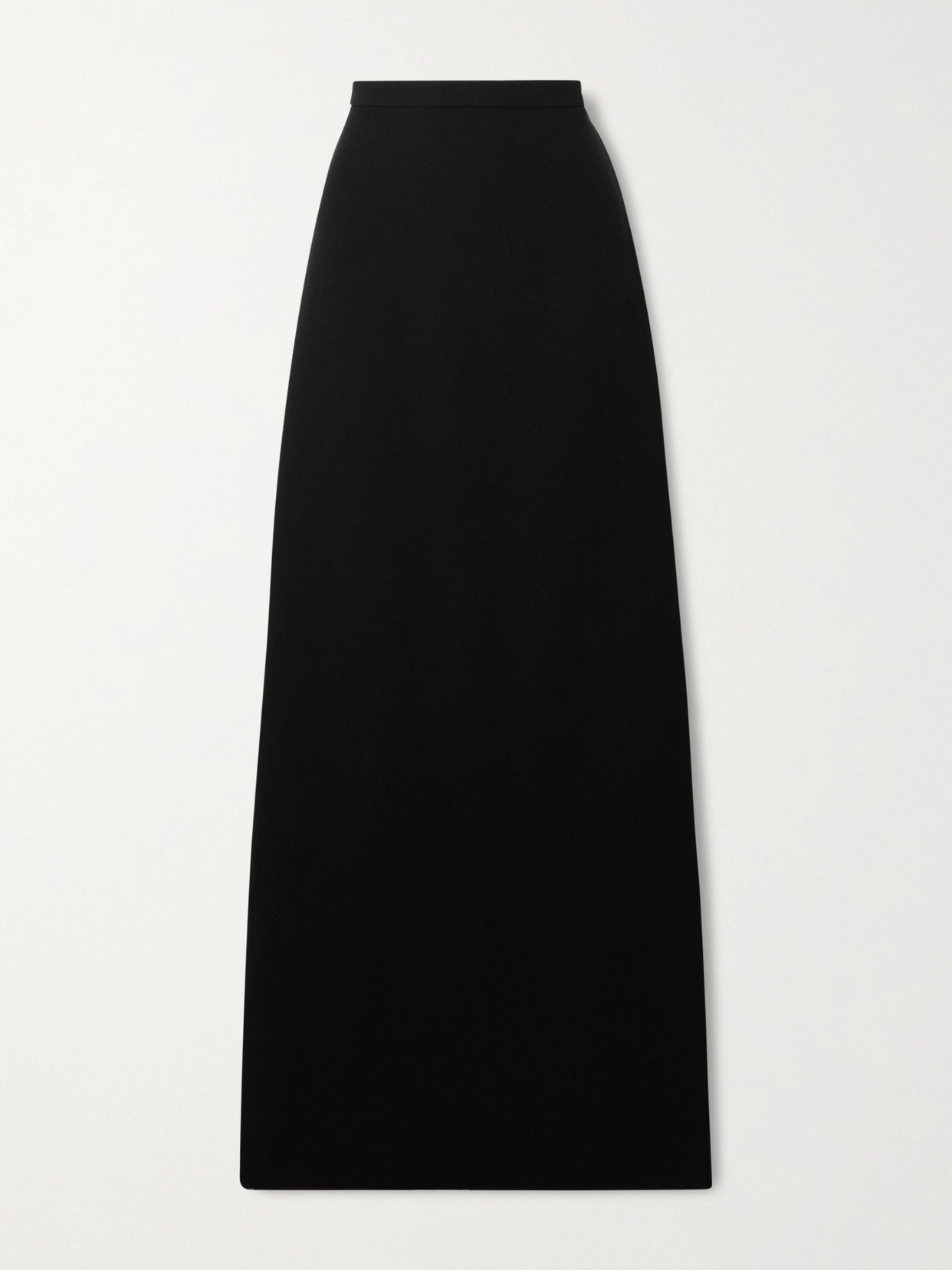 Valentino Silk-cady Maxi Skirt In Black