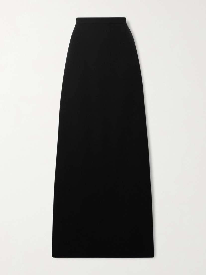 Valentino Garavani — Silk-cady maxi skirt