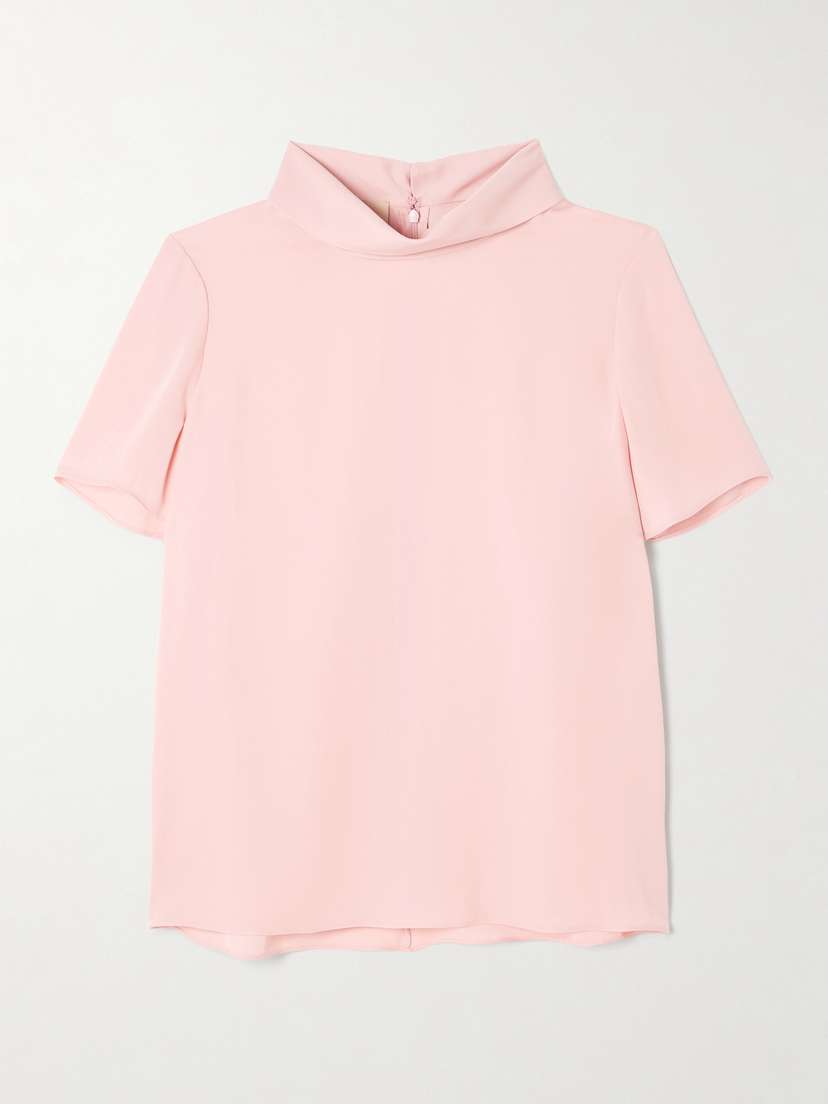 Valentino Garavani Silk-georgette Blouse