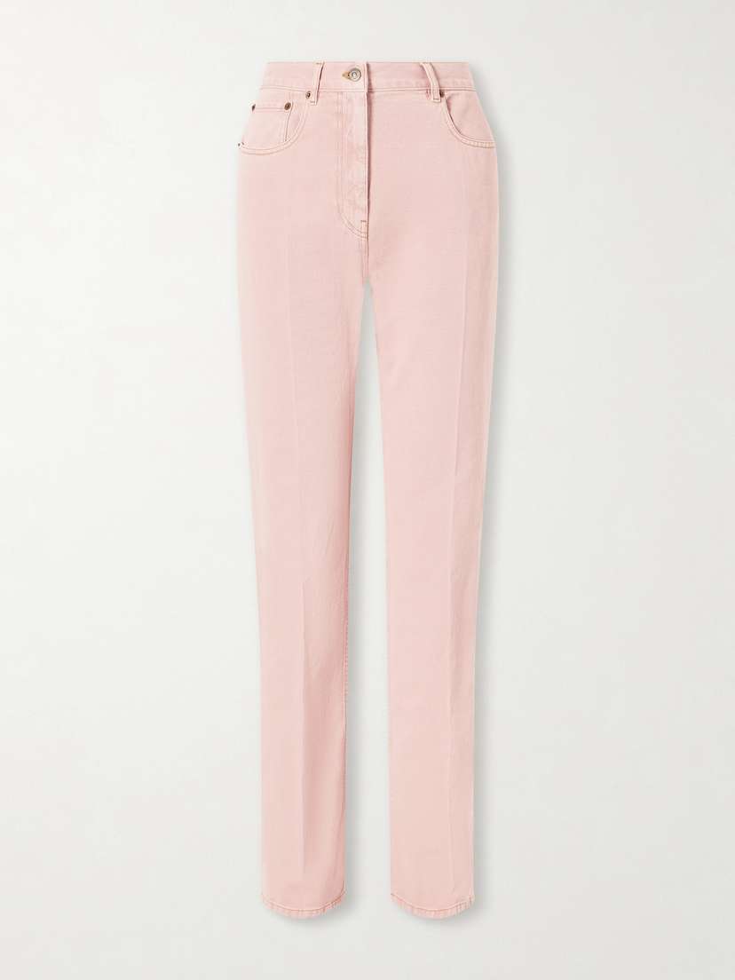 Valentino Garavani — Mid-rise straight-leg jeans