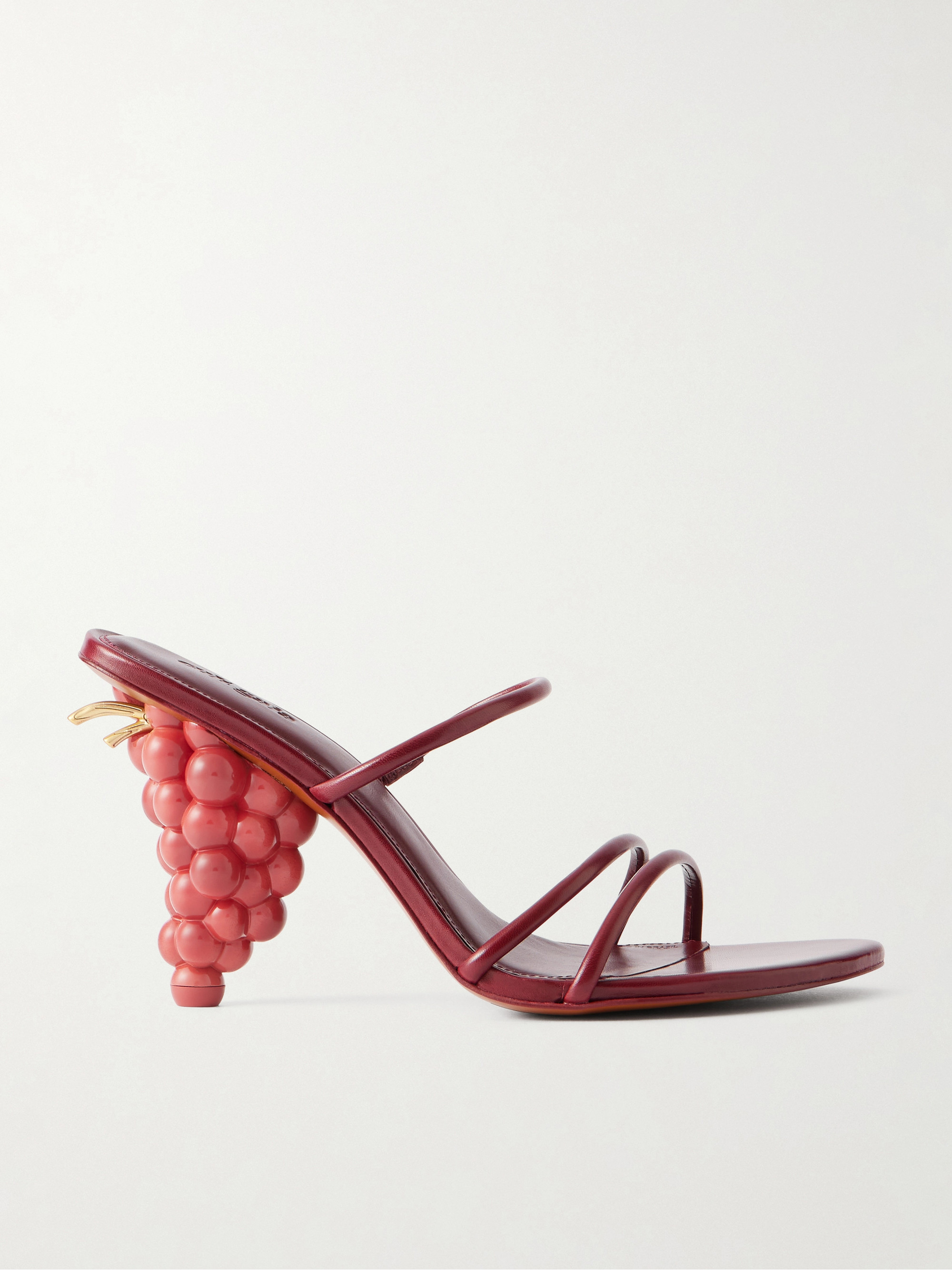 Cult Gaia Grape leather sandals