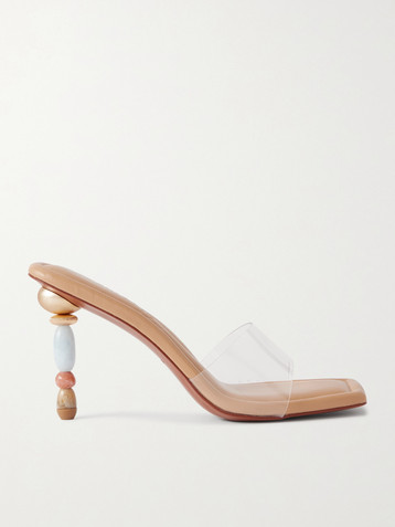 Cult Gaia Mahina PVC mules