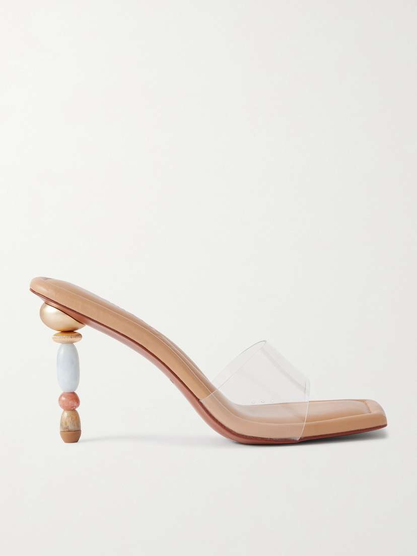 Cult Gaia Mahina Pvc Mules