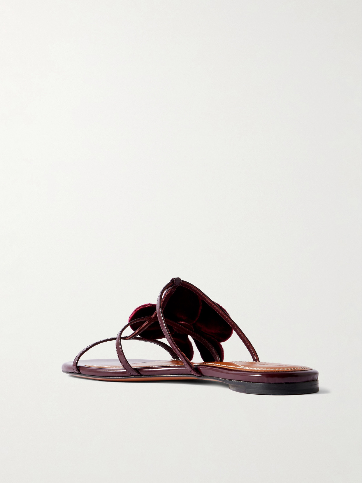 Zimmermann Orchid Slide In Burgundy