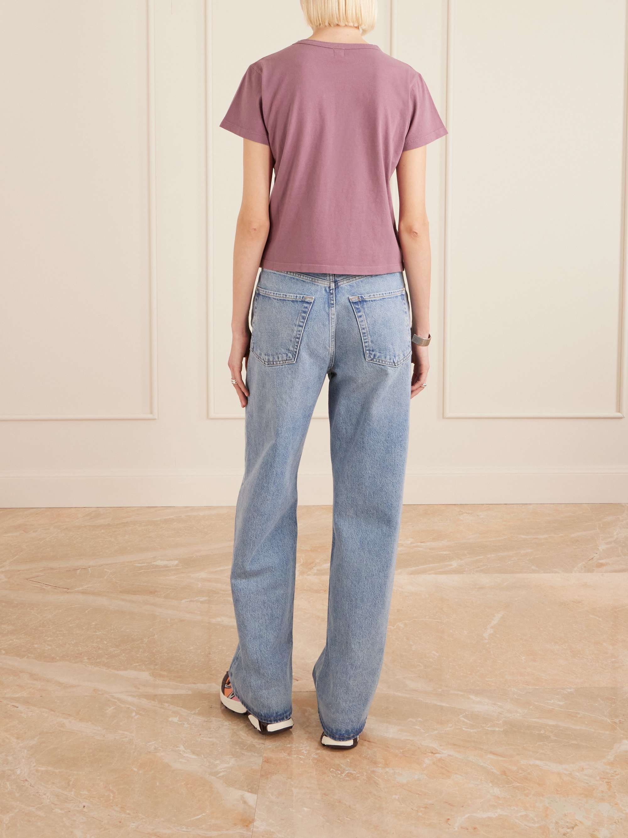 LESET Margo cotton-jersey T-shirt