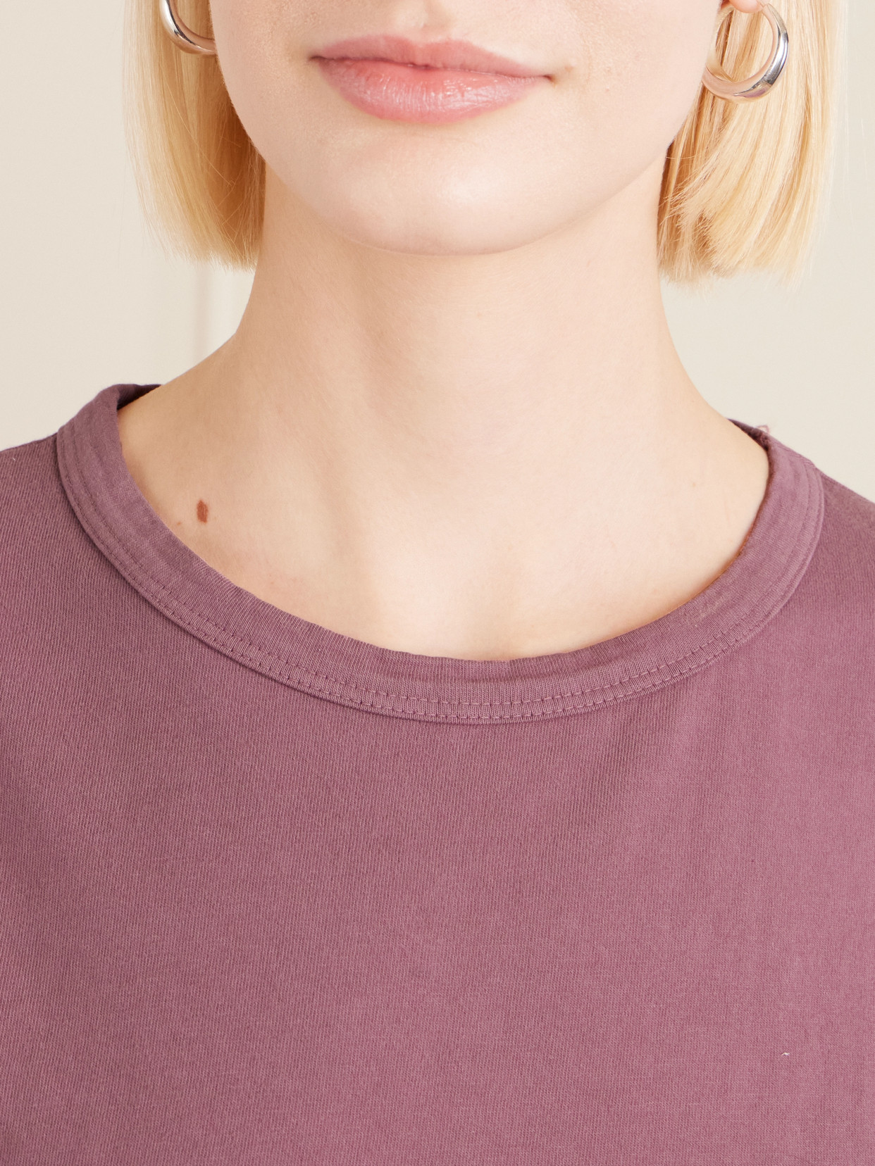 Leset The Margo Cotton-jersey T-shirt In Pink