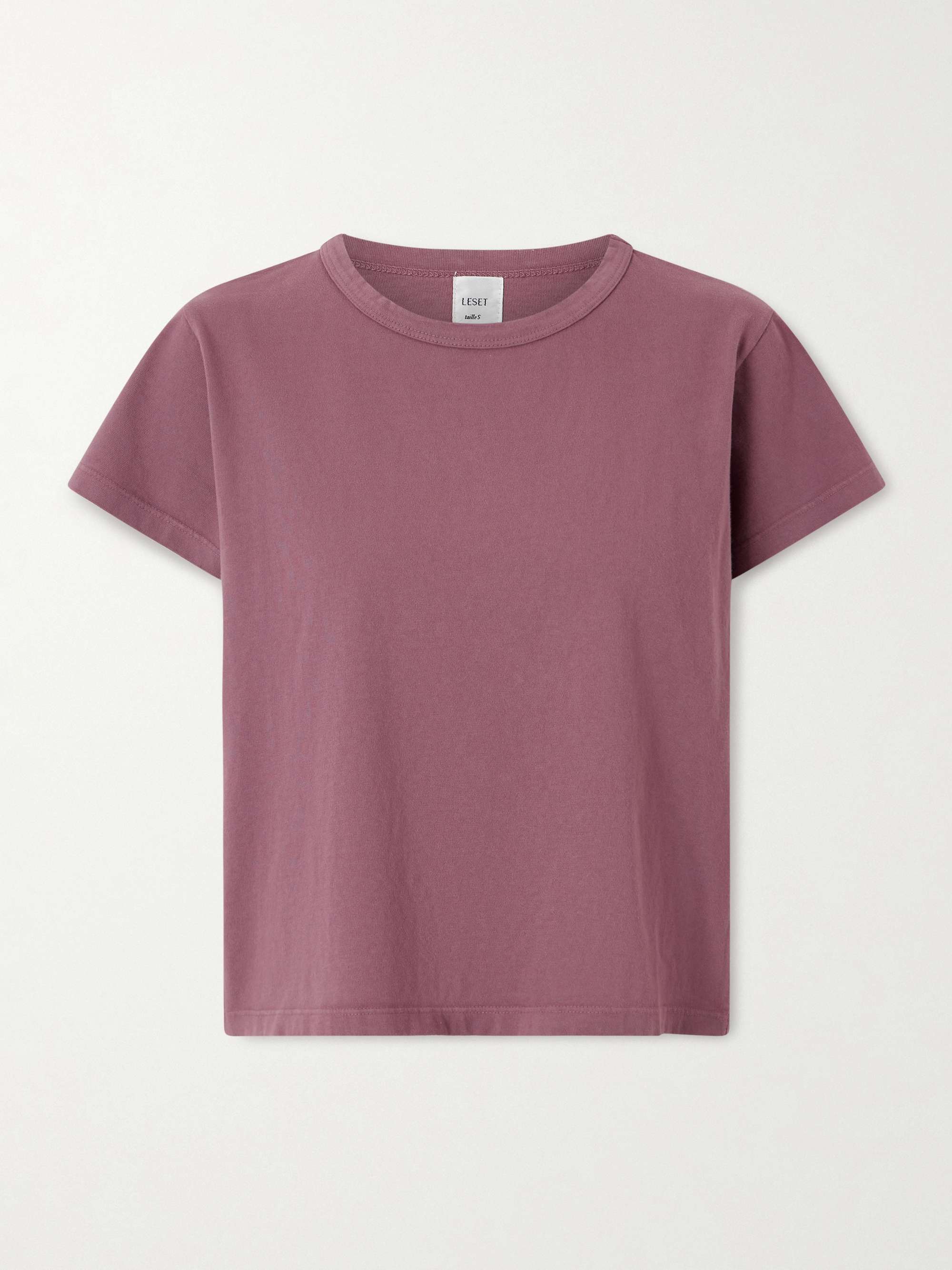 LESET Margo cotton-jersey T-shirt
