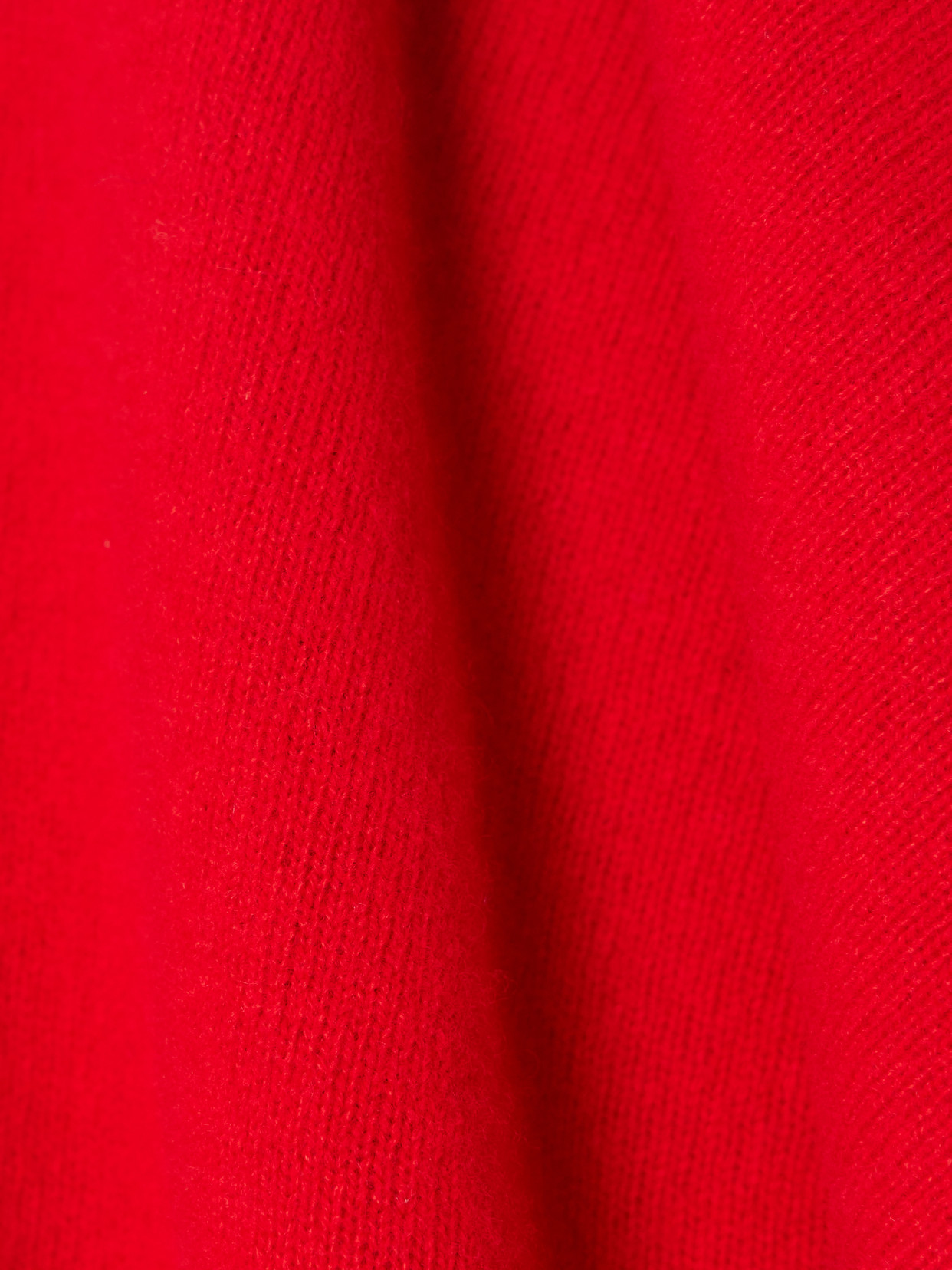 Leset Jesse Wool Mock Neck Sweater In Red