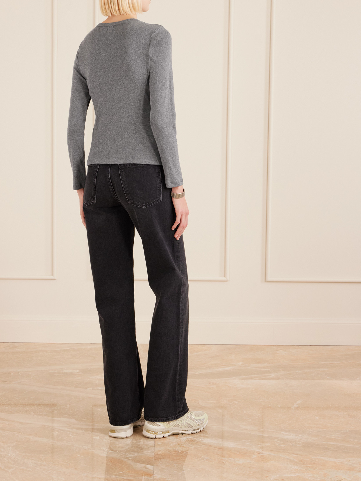 Nando Cotton-Jersey Top