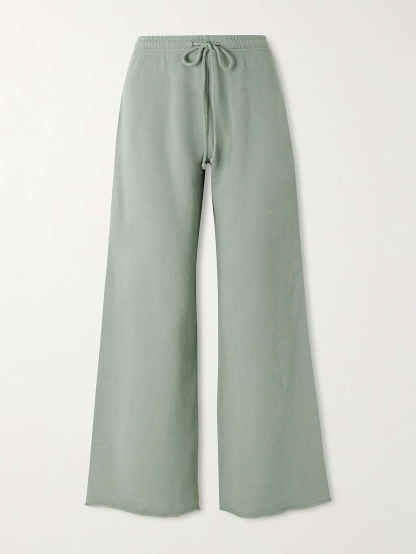 LESET Jamie Cotton-terry Track Pants
