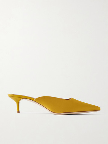 Staud Sebastian satin mules