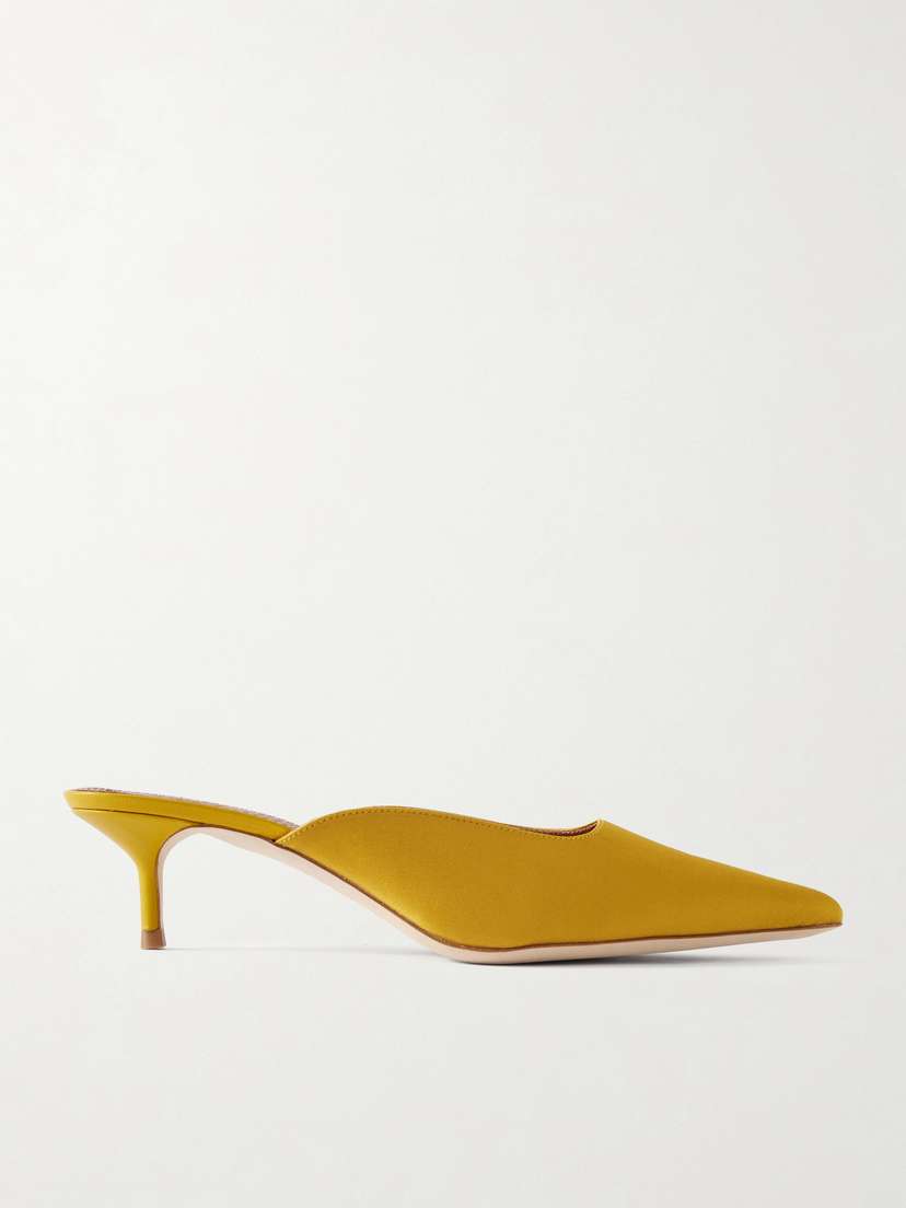 Staud Sebastian Satin Mules