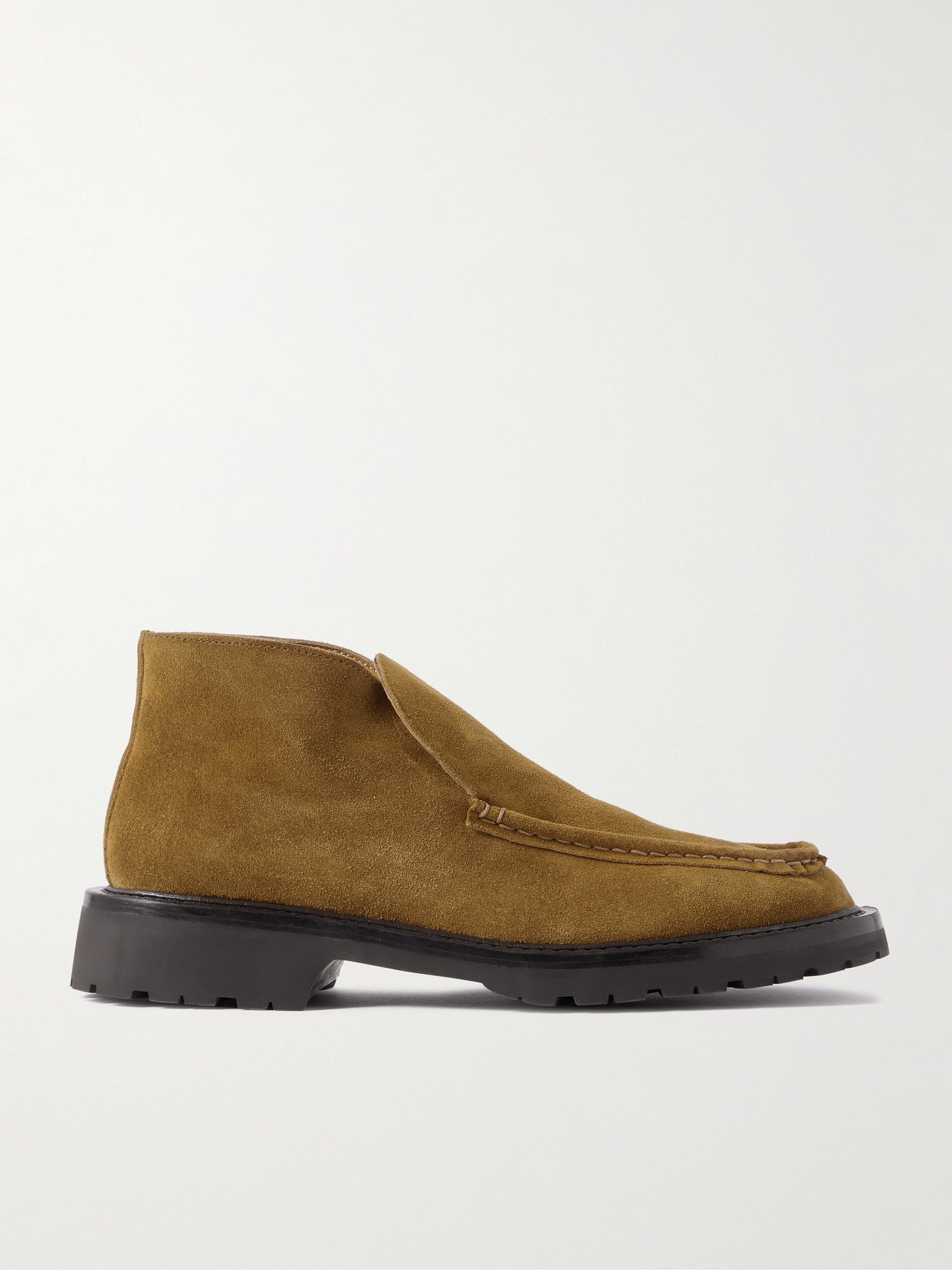 Legres 58 Suede Ankle Boots In Brown