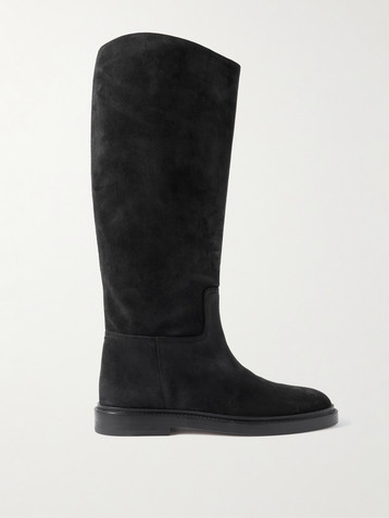 LEGRES 80 suede knee boots