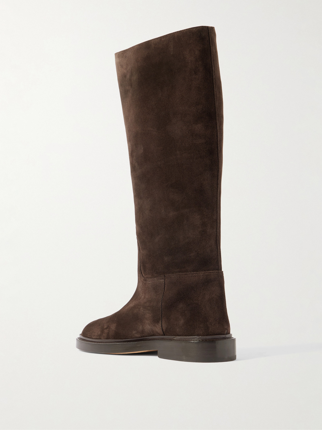 80 Suede Knee Boots