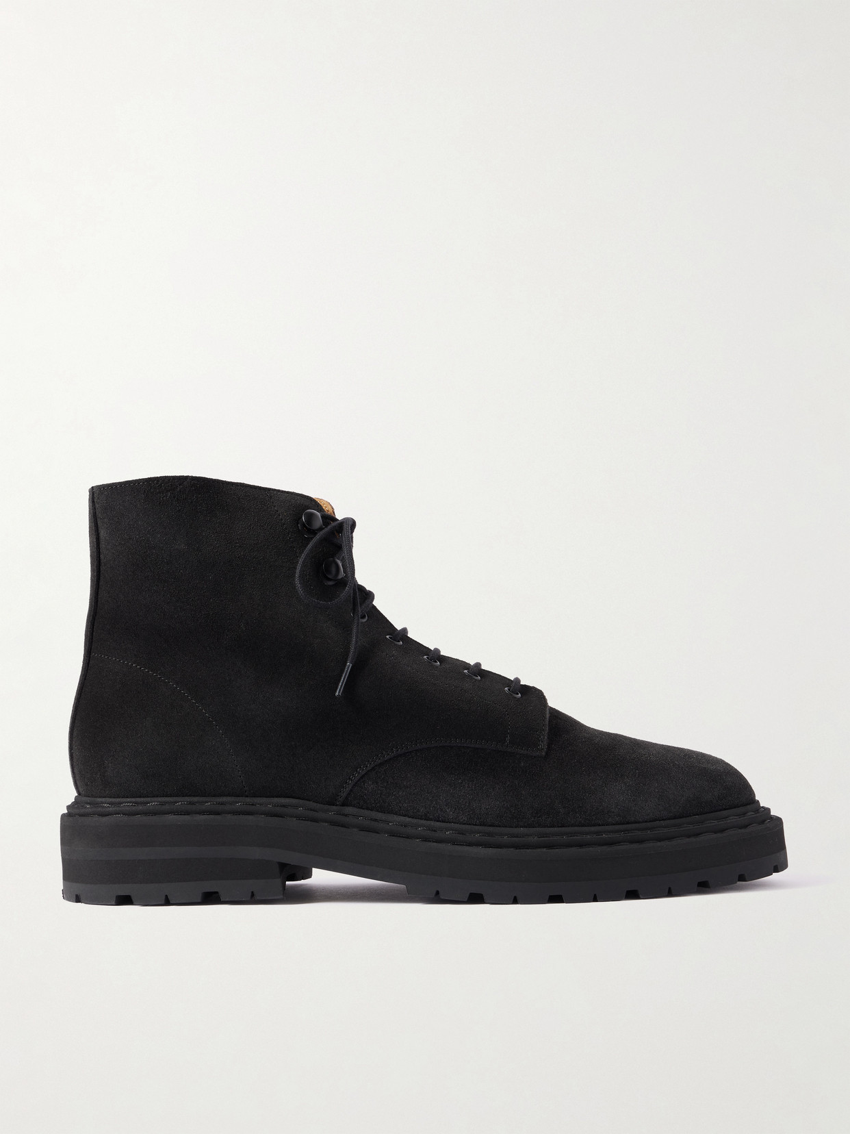 Legres 57 Suede Ankle Boots In Black