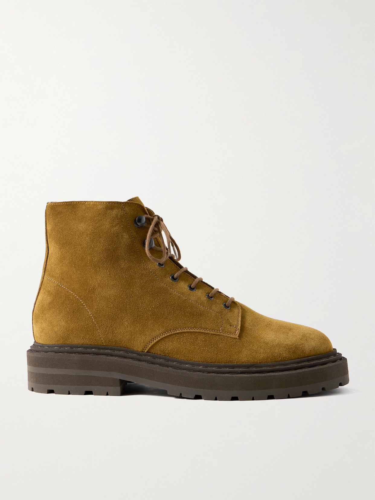 Legres 57 Suede Ankle Boots In Brown