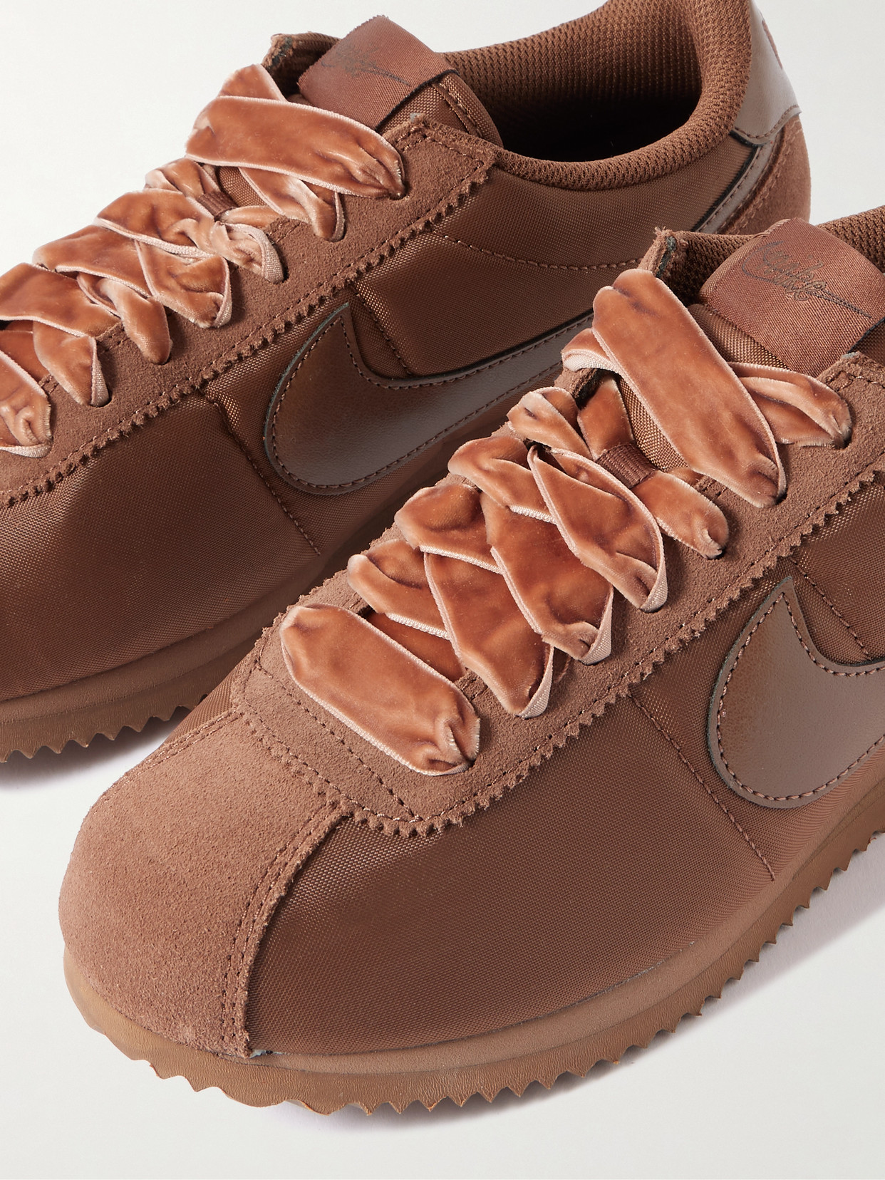 Cortez Leather, Suede And Canvas Sneakers