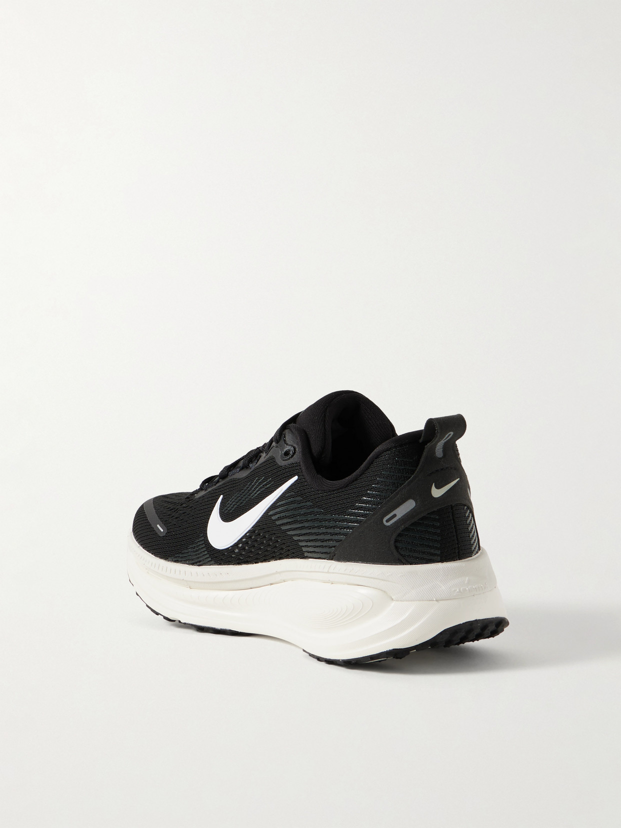 Nike Vomero 18 Felt And Rubber-trimmed Mesh Sneakers In Black