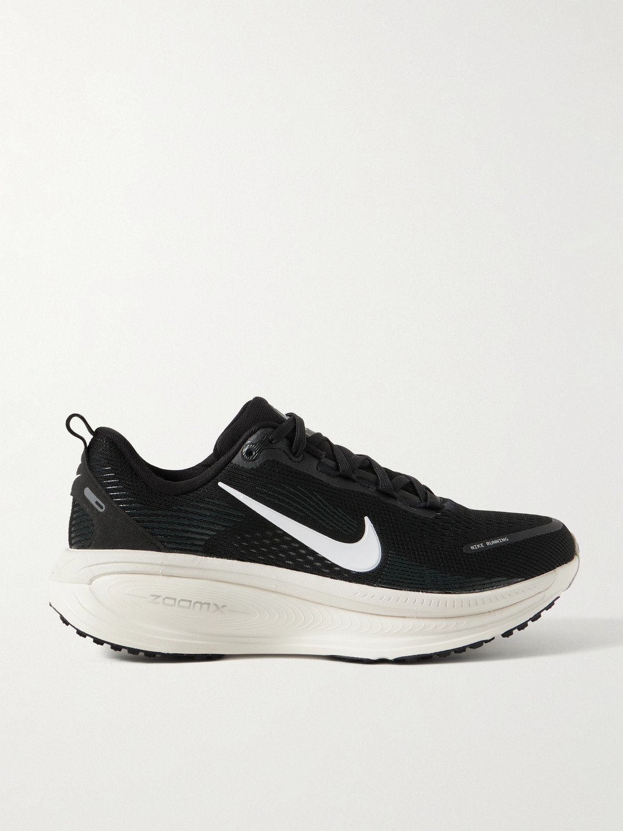 Nike Vomero 18 Felt And Rubber-trimmed Mesh Sneakers In Black