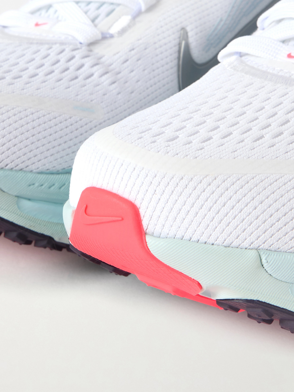 Nike Vomero 18 Felt And Rubber-trimmed Mesh Sneakers In White