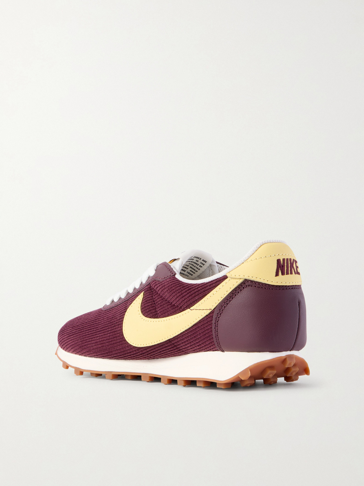 Ld-1000 Leather-Trimmed Corduroy Sneakers