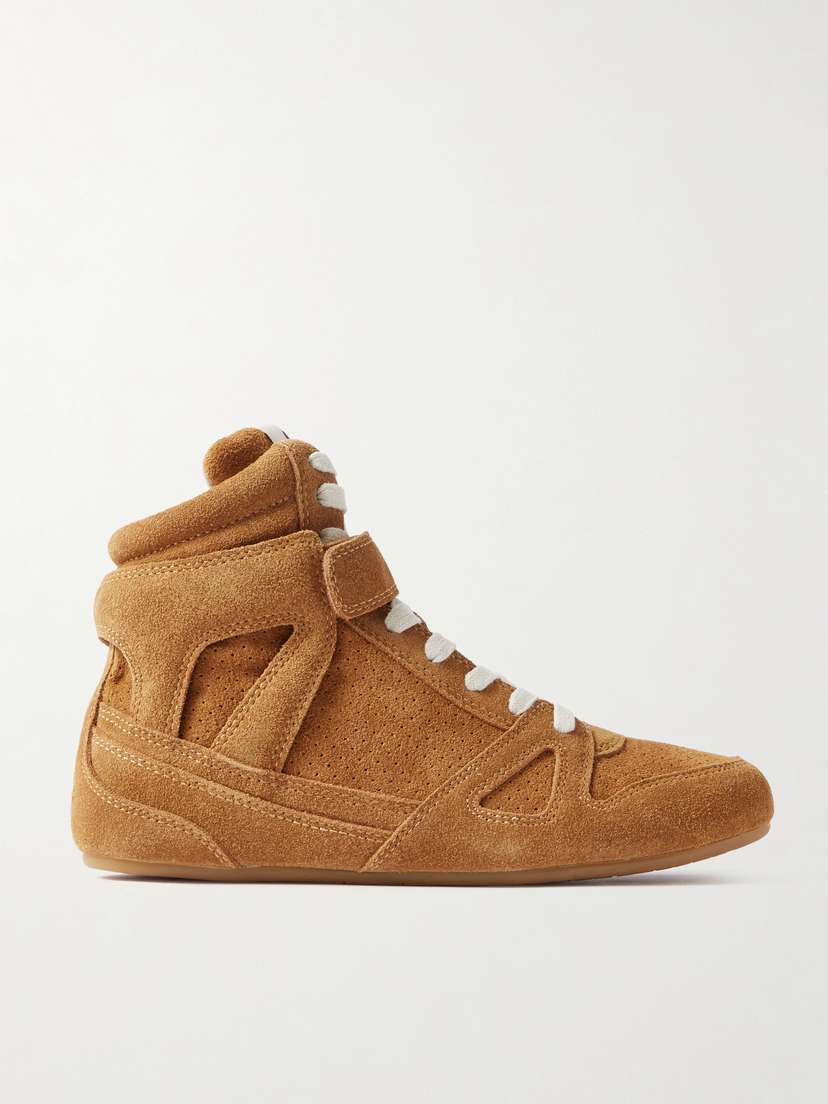 Isabel Marant Senny Suede High-top Sneakers