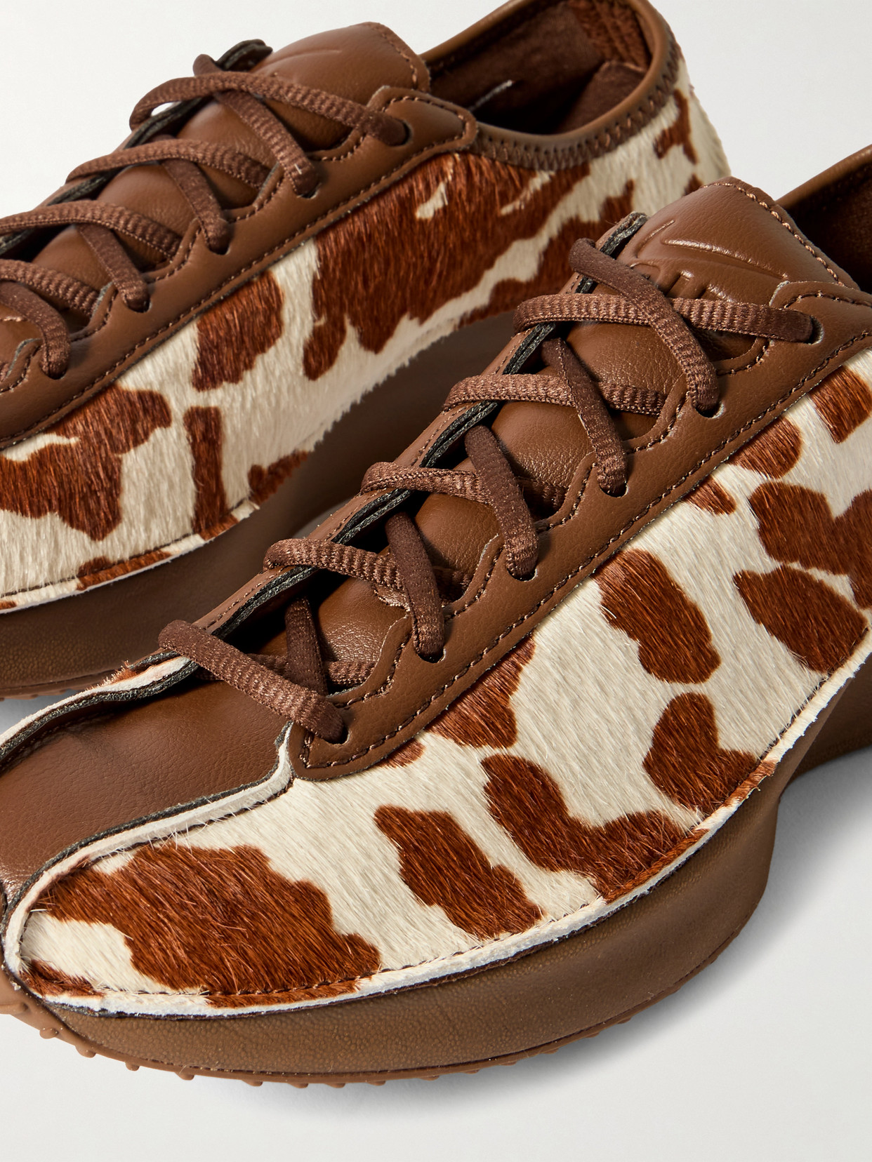 Air Superfly Lx Cow-Print Calf Hair And Sneakers