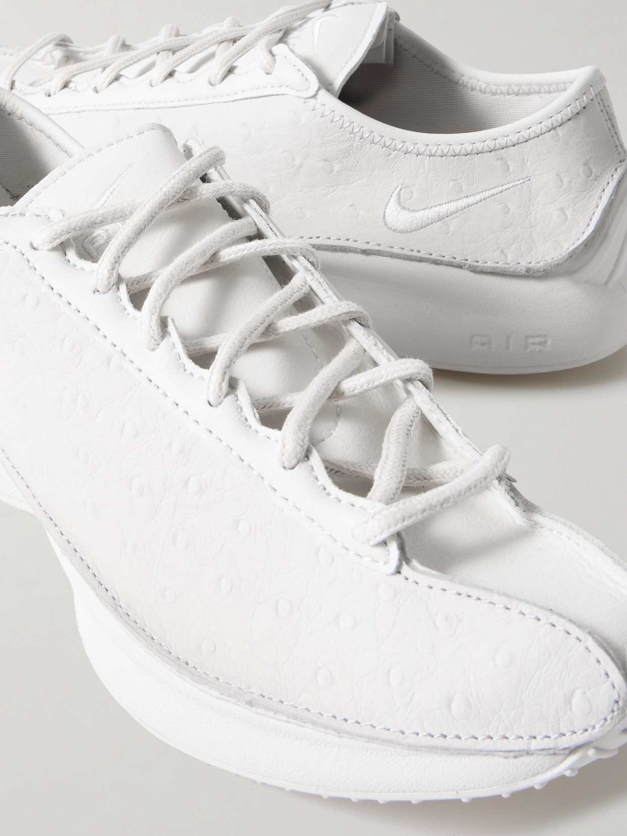 Air Superfly Ostrich-Effect Sneakers
