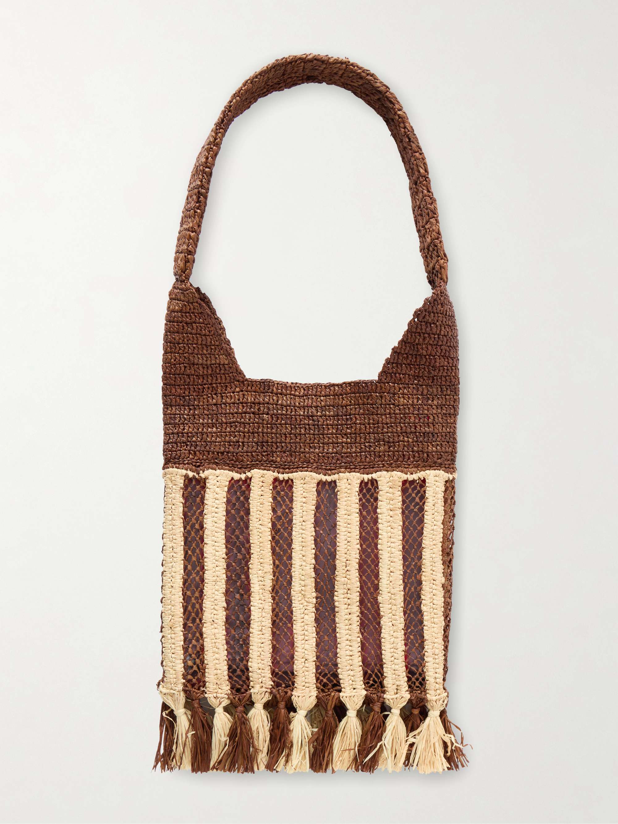ISABEL MARANT Praia raffia tote bag | NET-A-PORTER