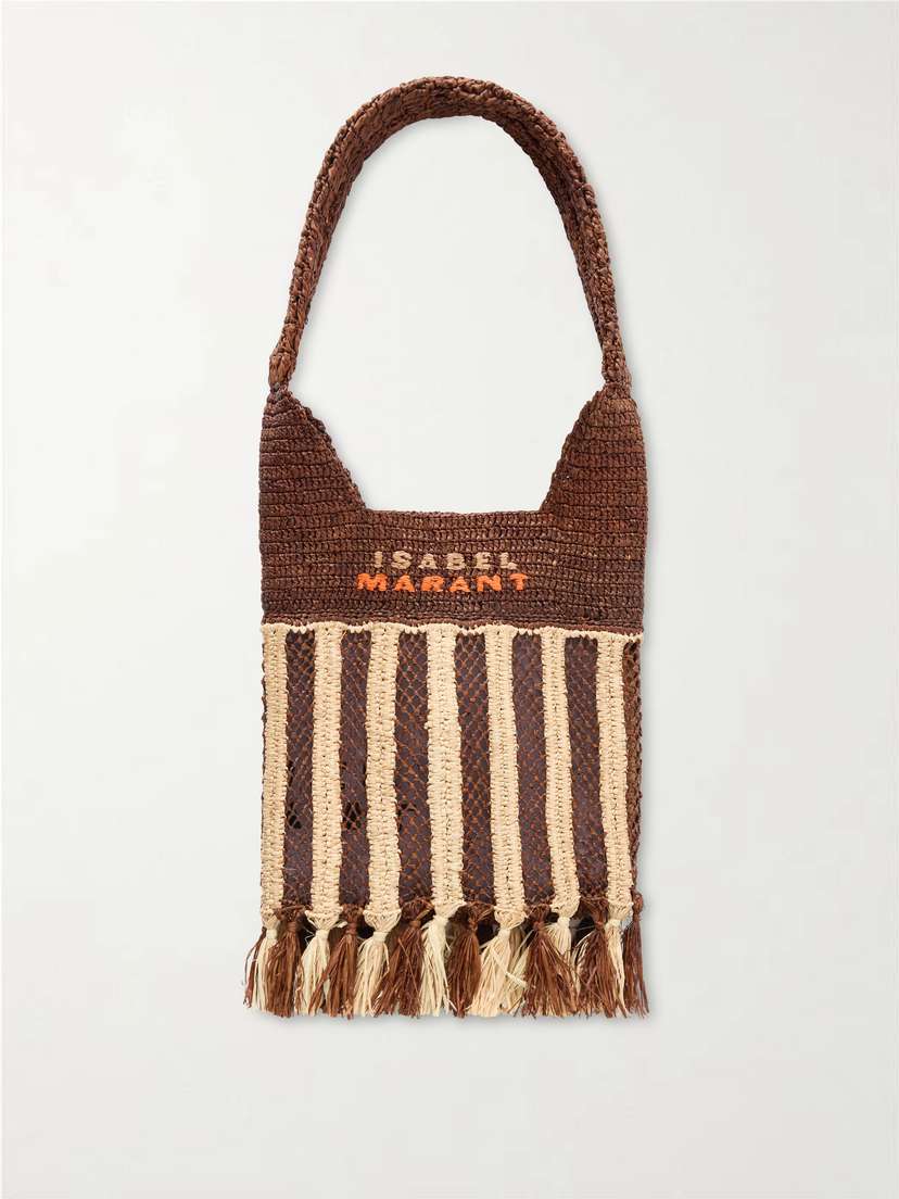 Isabel Marant Praia Raffia Tote Bag