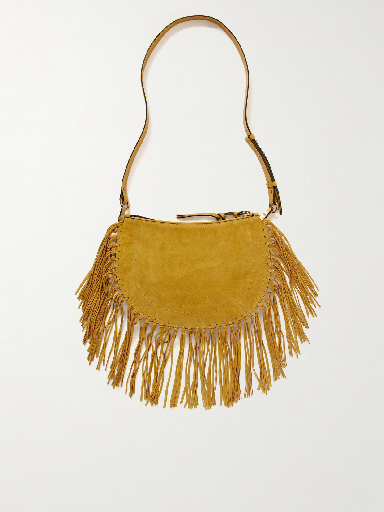 Oskan Soft Fringed Shoulder Bag