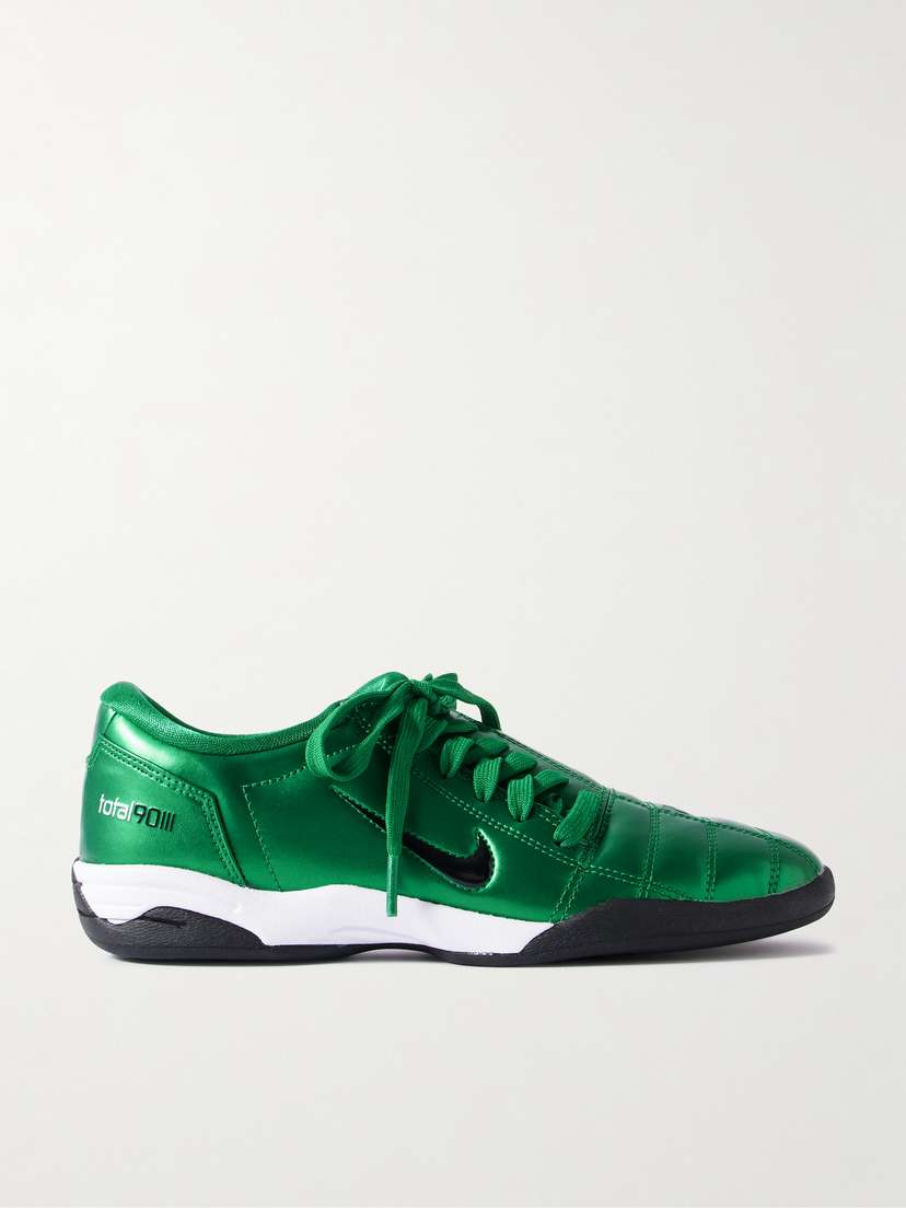 Nike T90 Metallic Leather Sneakers