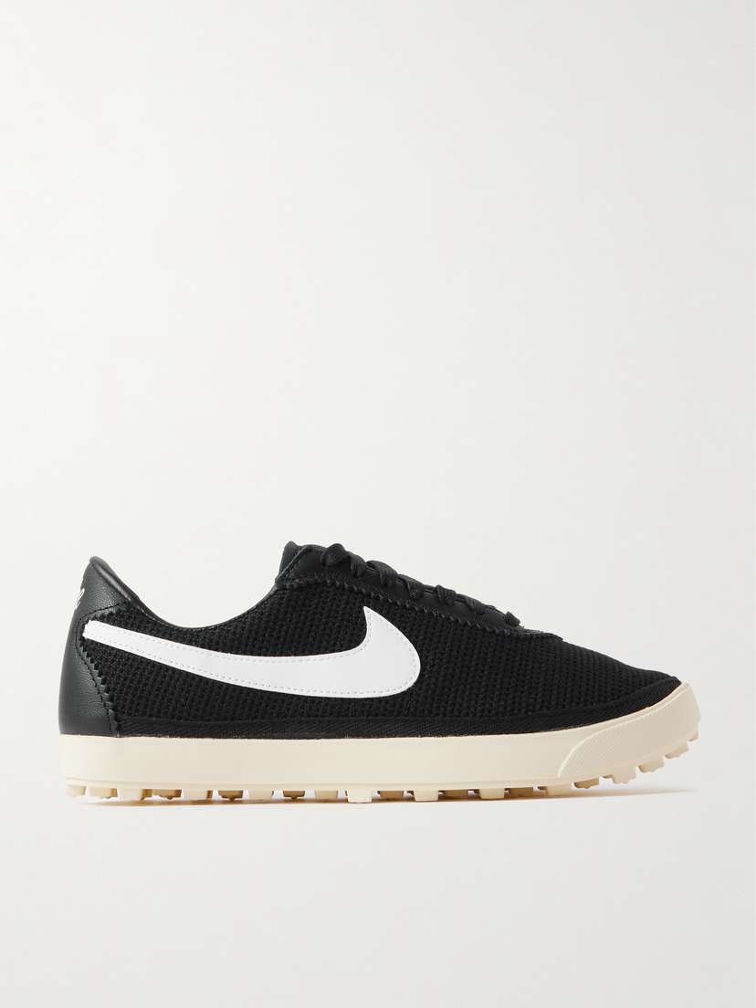 Nike Astrograbber Leather-trimmed Mesh Sneakers