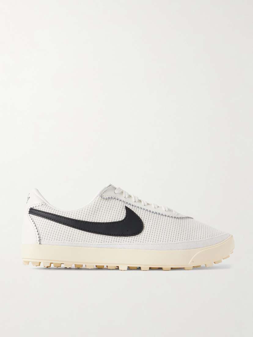Nike Astrograbber Leather-trimmed Mesh Sneakers