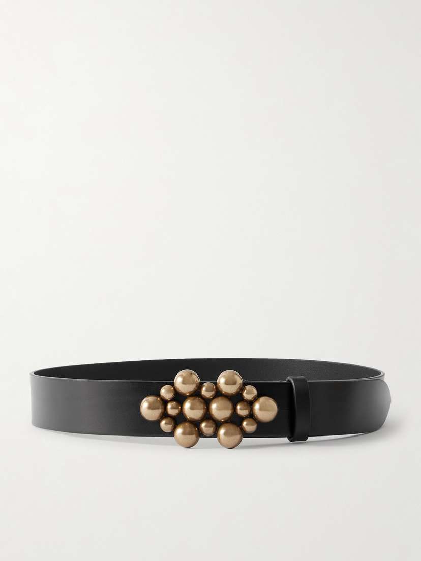 Isabel Marant Vickia Embellished Leather Belt