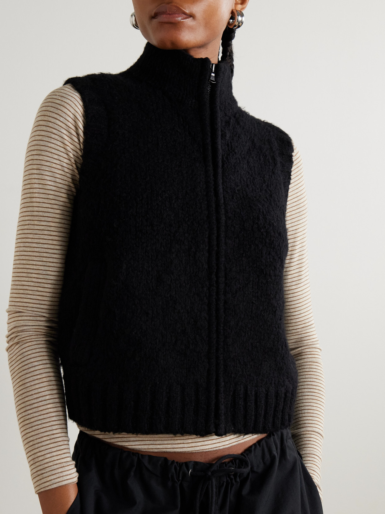 Merino Wool-Blend Vest