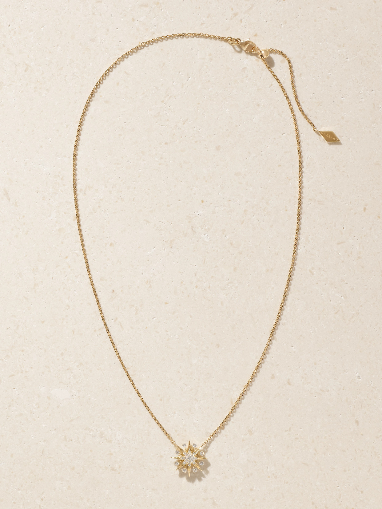 Garrard Starlight Mini Icon 18-karat Gold And Diamond Necklace