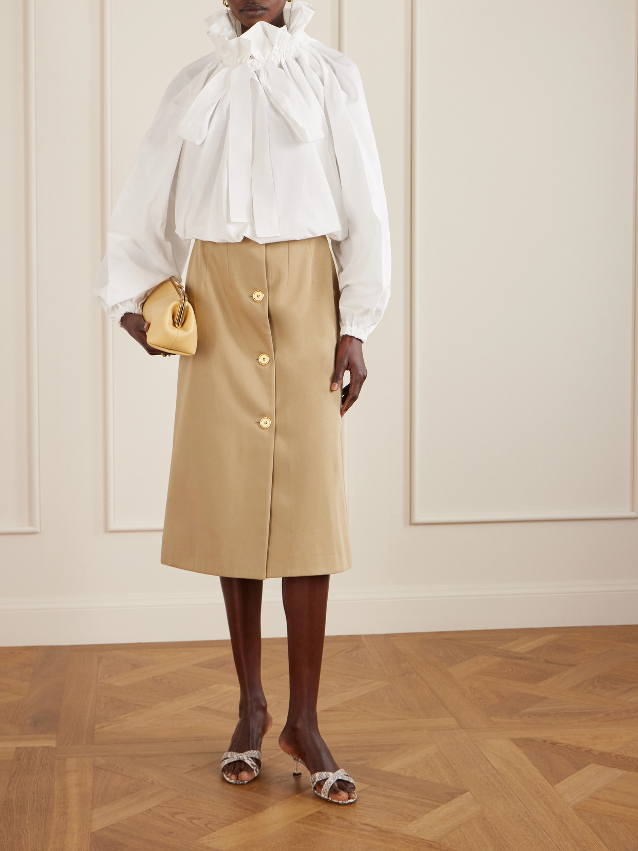 Cotton-Twill Midi