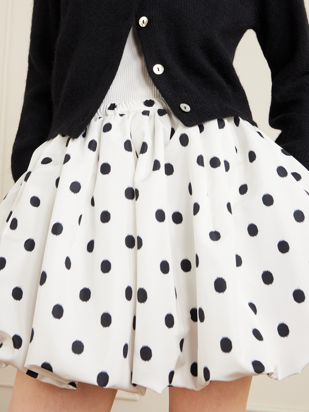 Bloomer Polka-Dot Poplin Mini