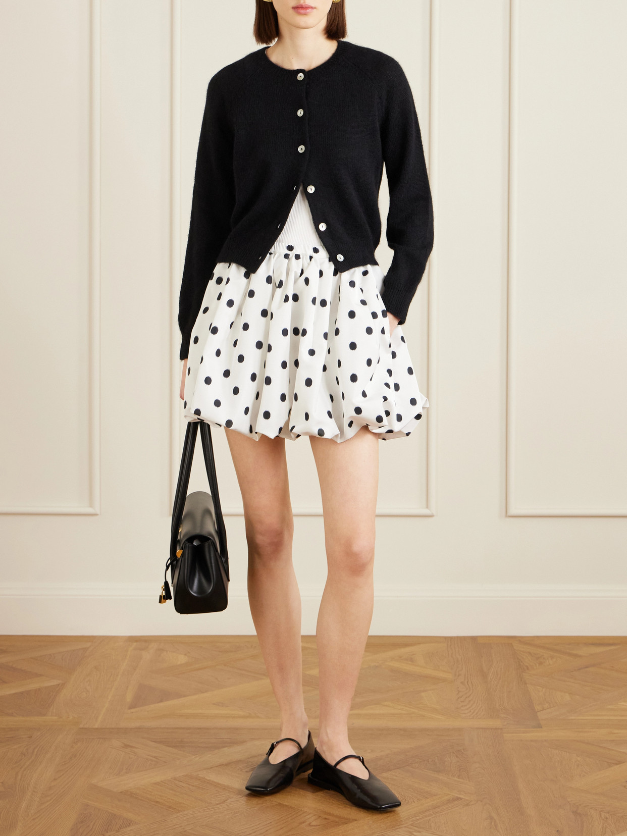 Bloomer Polka-Dot Poplin Mini